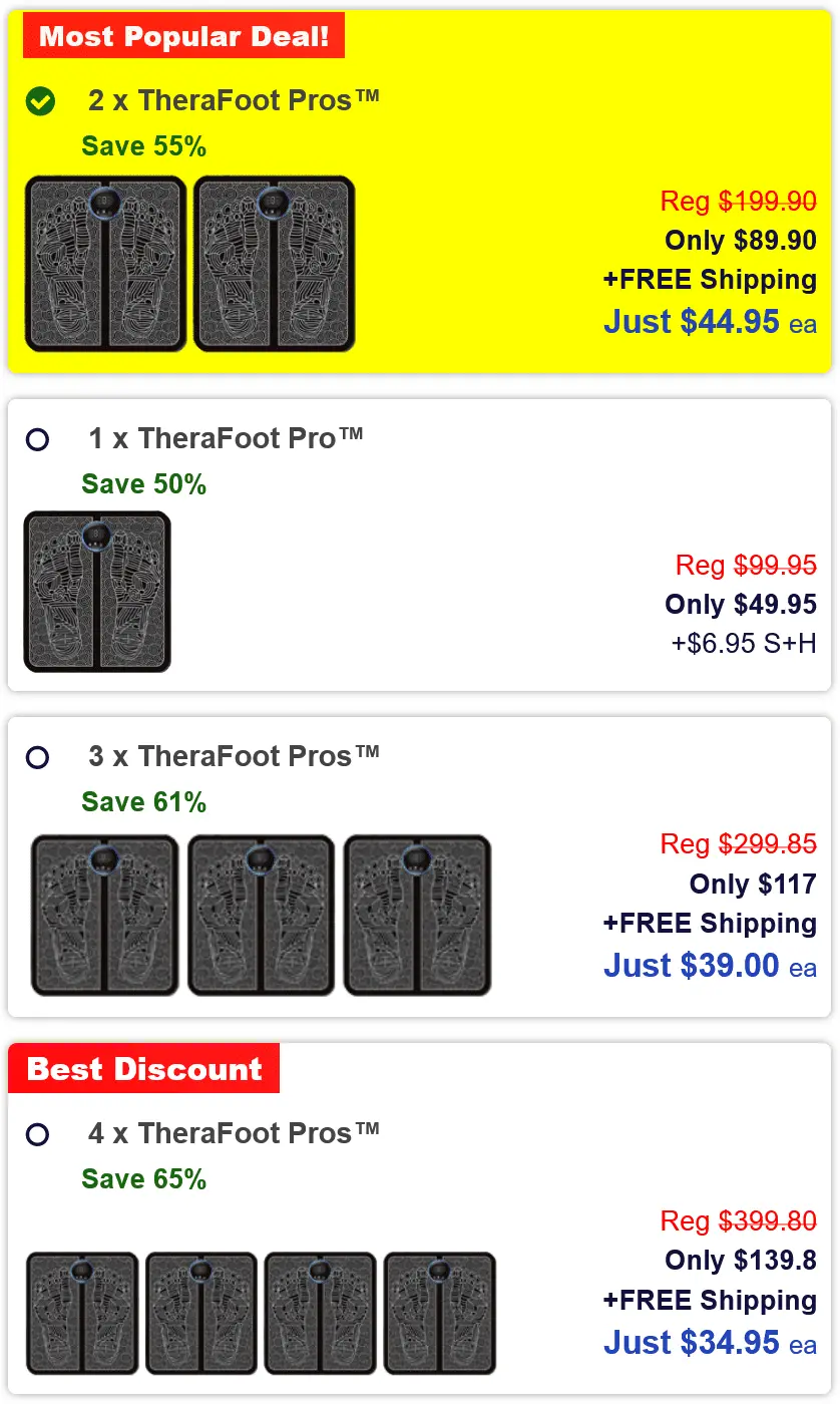 Therafoot Pro Price